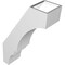 Ekena Millwork 5 1/2-in. W x 14-in. D x 22-in. H Balboa Architectural Grade PVC Knee Brace BRCP055X14X22BOA - alternate 2